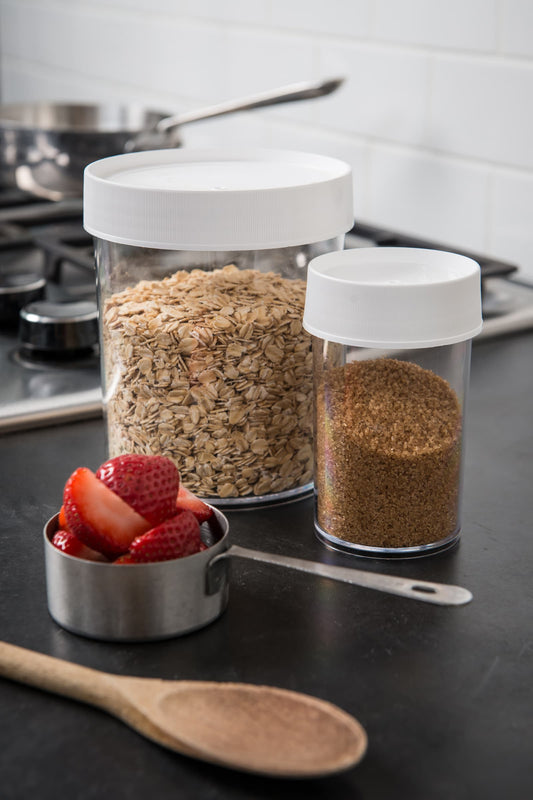 8oz Nalgene Stackable Storage Jars - Available in 4 sizes