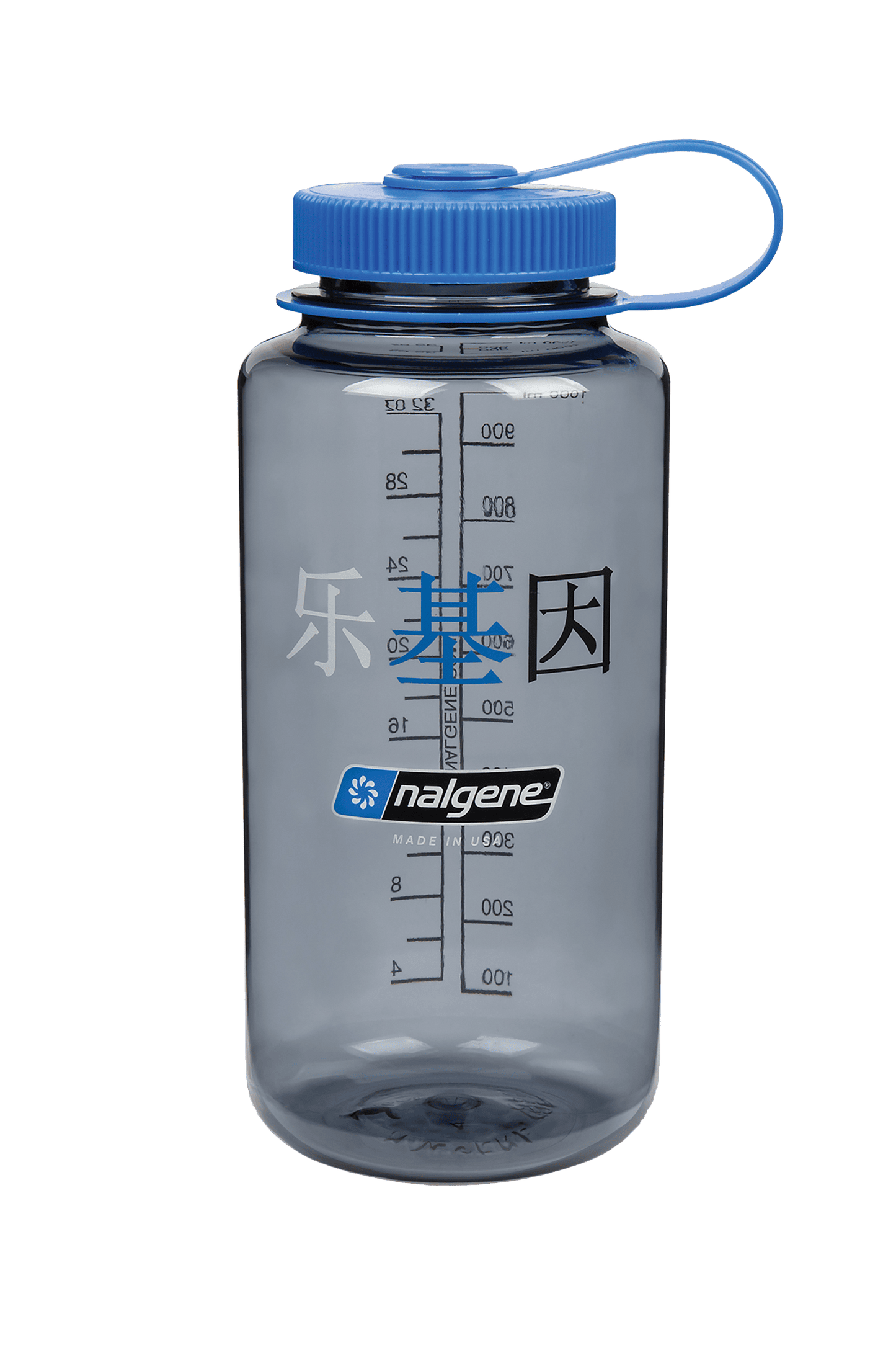 32oz Wide Mouth "Happy Gene" Bottle