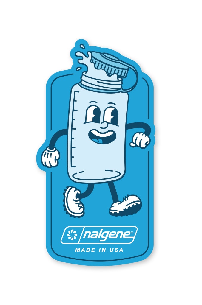 Nalgene Daisy Sticker - Dishwasher Safe - UV Coated